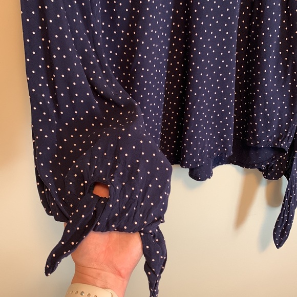 Maeve by Anthropologie polka dot blouse - Picture 3 of 4